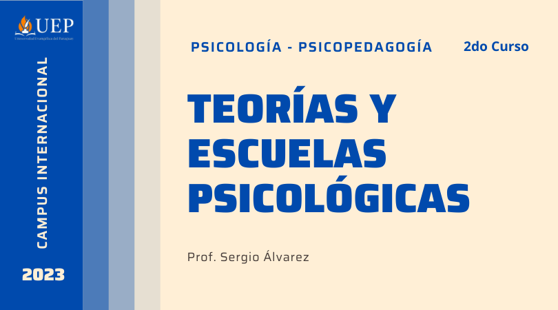 Teorias y Escuelas Psicologicas