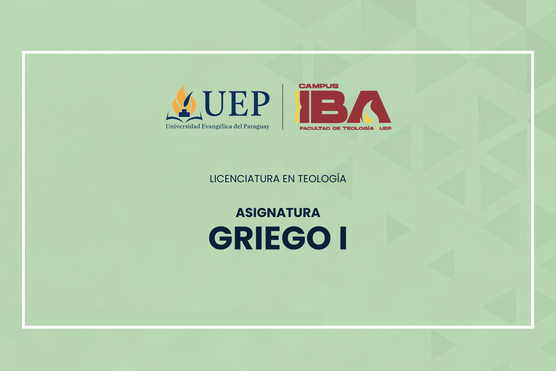 GRIEGO I