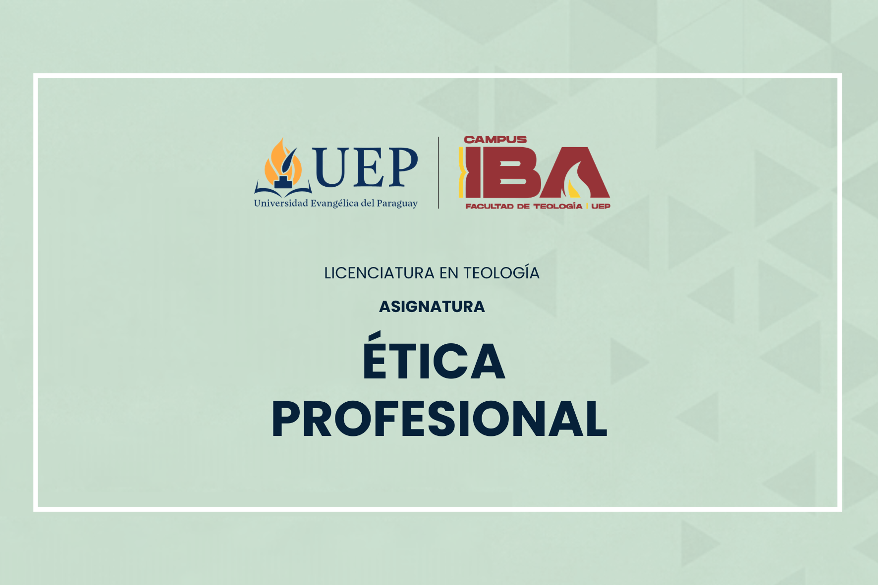 ETICA PROFESIONAL