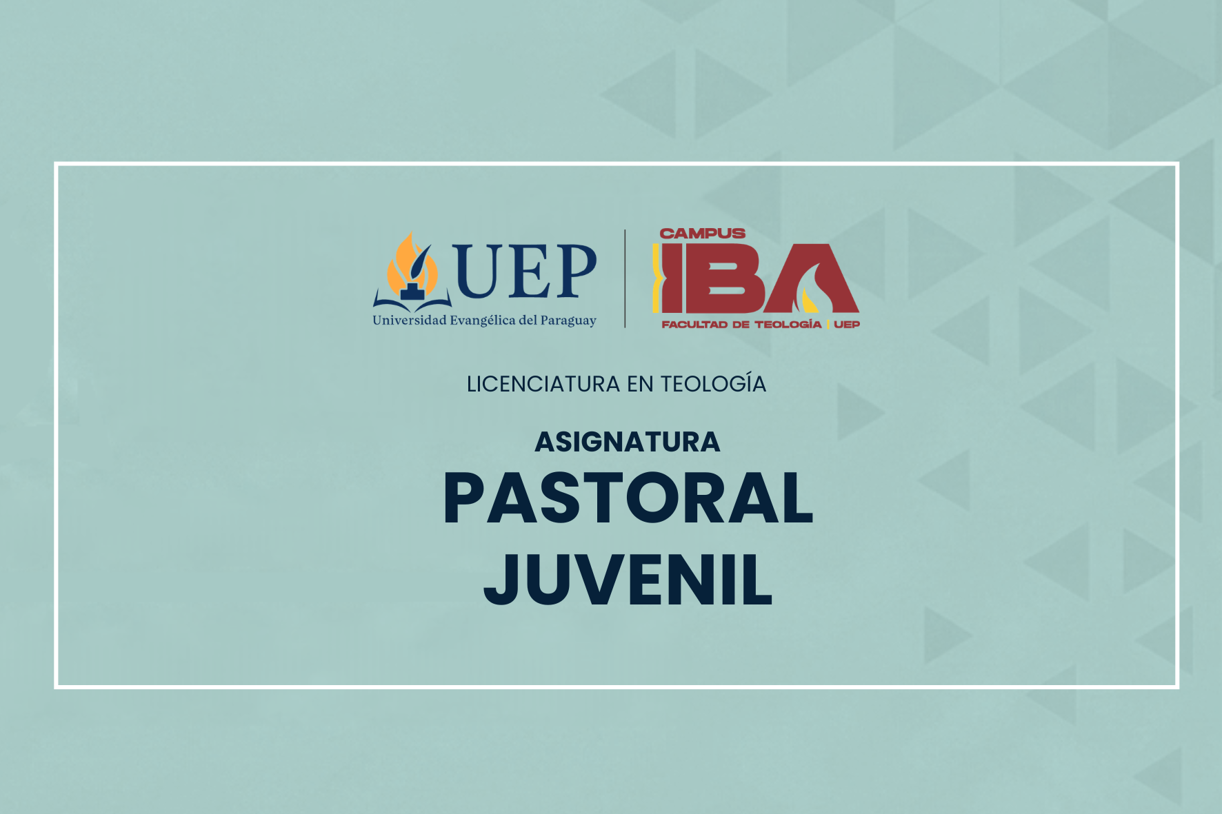 PASTORAL JUVENIL